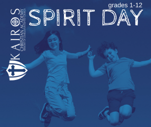 Grades 1-12 Spirit Day